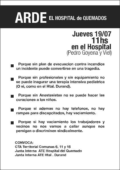 hospital del quemado