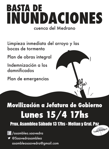 Asamblea del barrio de Saavedra / Comuna 12