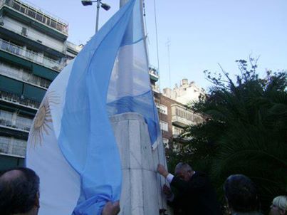 Promesa a la Bandera en la Comuna 6
