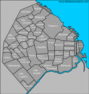 Mapa de la CABA