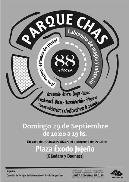 Los 88 aos de Parque Chas