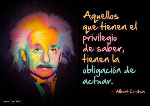 El privilegio de saber...