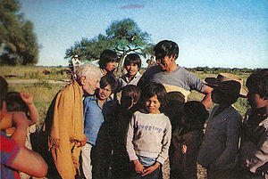 Esteban Laureano Maradona con los wichis