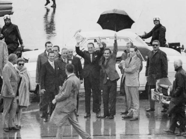 Perón llega a Argentina
