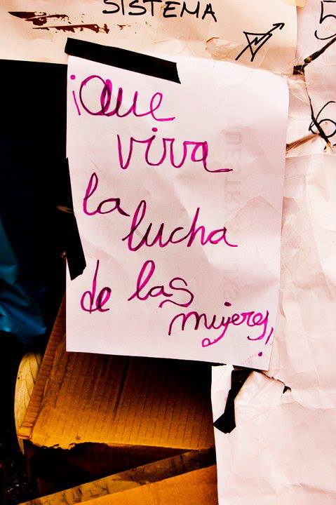 que viva la lucha de las mujeres...