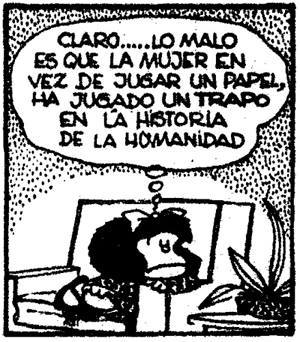 Mafalda y el papel de la mujer...