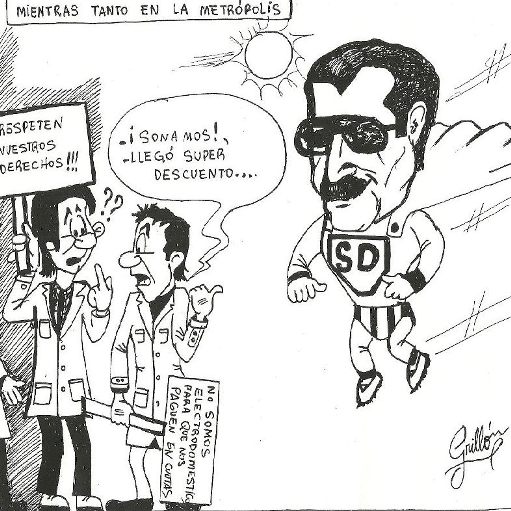 Seguimos con el humor.