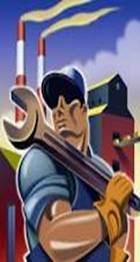 1?de mayo: obrero trabajando