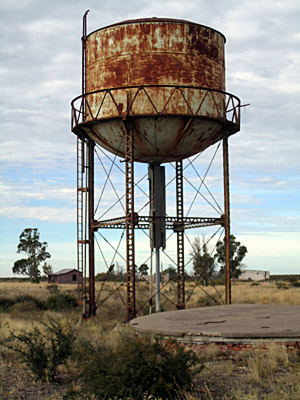 Tanque de agua en Ro Negro