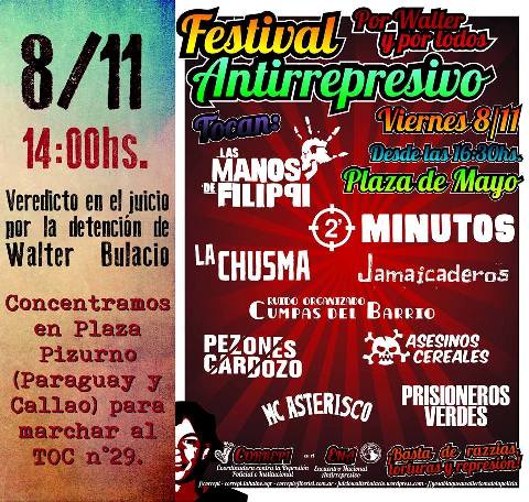 Festival por Walter Bulacio