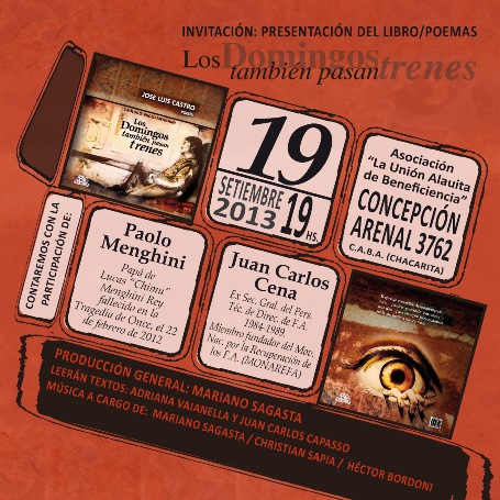 Libro de poemas sobre los trenes