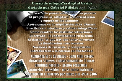 Curso de fotografa Gabriel