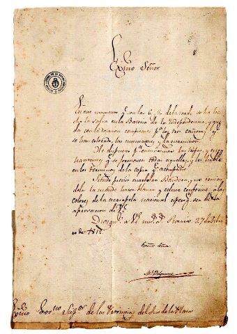 27 de febrero de 1812 Bandera 