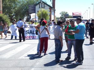 conflicto trabajadores de la salud de Neuqun
