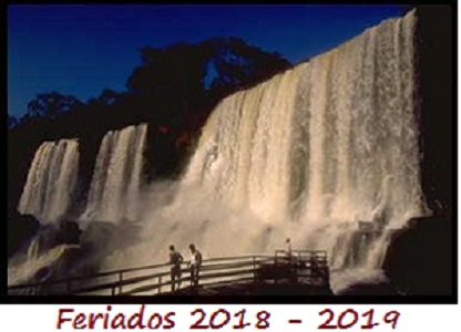 FERIADOS 2018 - 2019