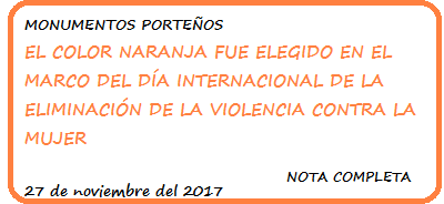 MONUMENTOS DE NARANJA