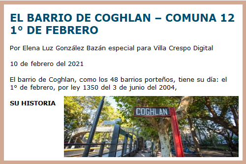 HISTORIA COGHLAN