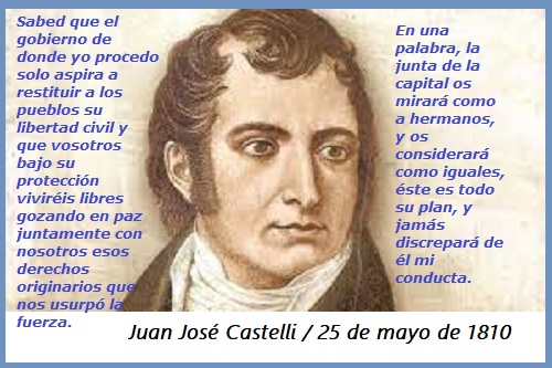 LOS HOMBRES DE MAYO CASTELLI